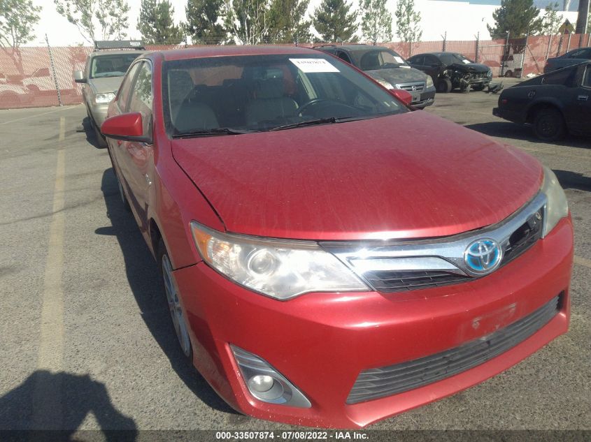 2013 TOYOTA CAMRY HYBRID HYBRID/LE/XLE 4T1BD1FKXDU073060