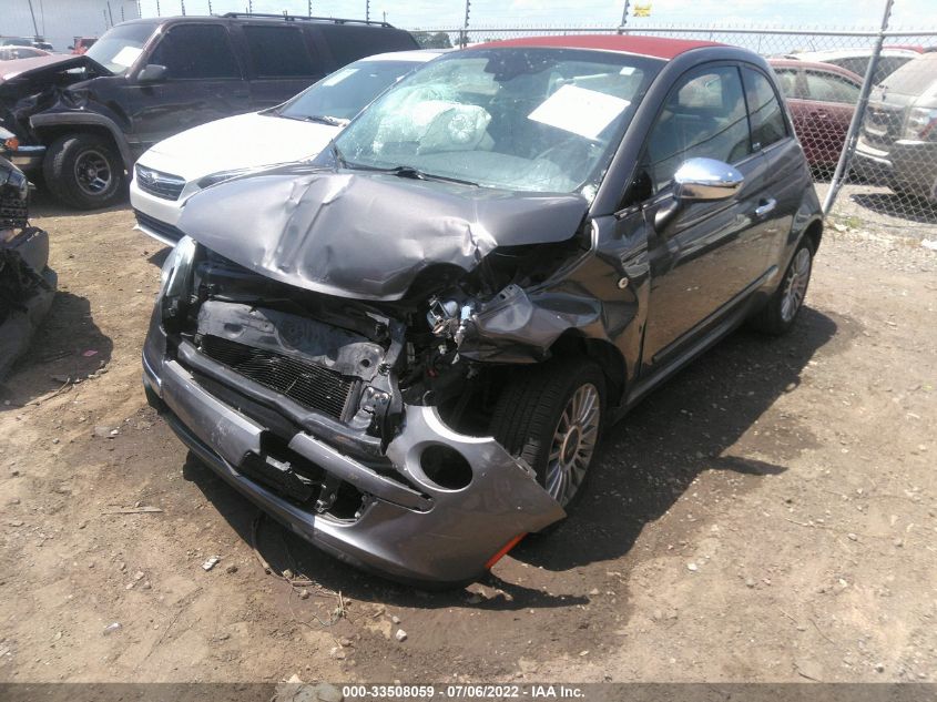 2013 FIAT 500 LOUNGE 3C3CFFER8DT593870