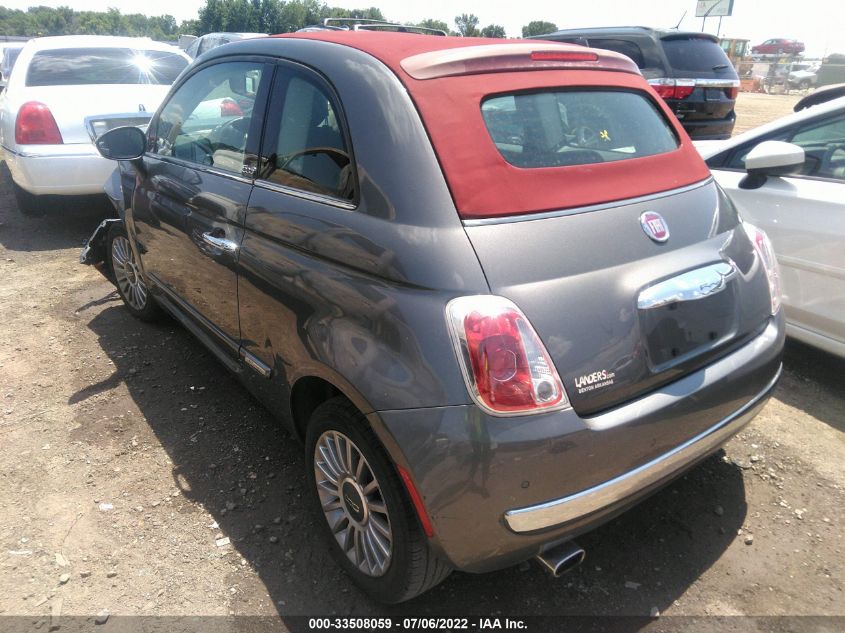2013 FIAT 500 LOUNGE 3C3CFFER8DT593870