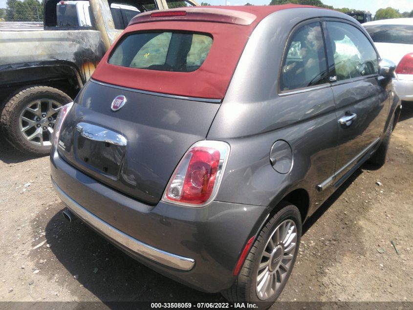 2013 FIAT 500 LOUNGE 3C3CFFER8DT593870