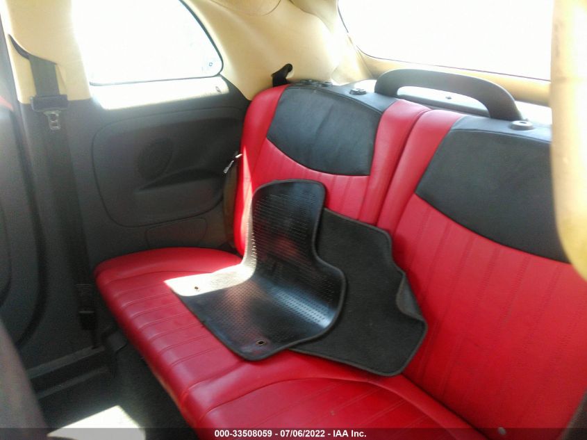 2013 FIAT 500 LOUNGE 3C3CFFER8DT593870