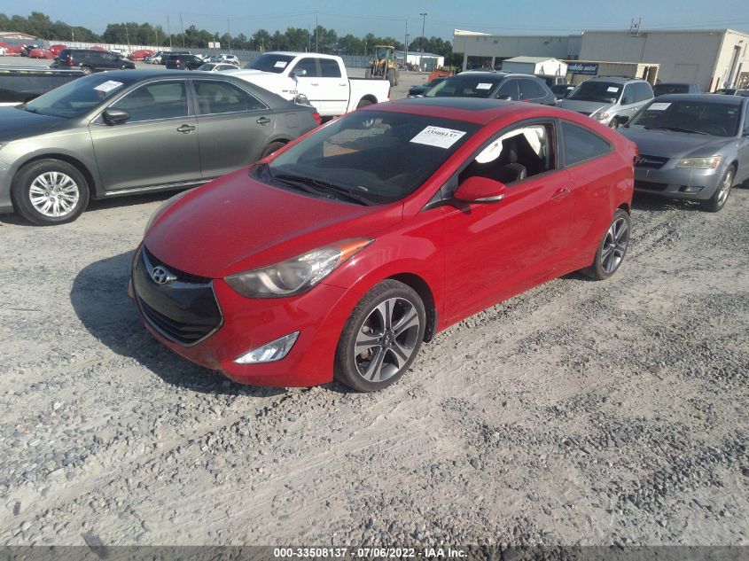 2013 HYUNDAI ELANTRA COUPE SE KMHDH6AE2DU015875