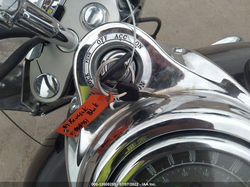 2009 KAWASAKI VN1700 C JKBVNRC129A000451