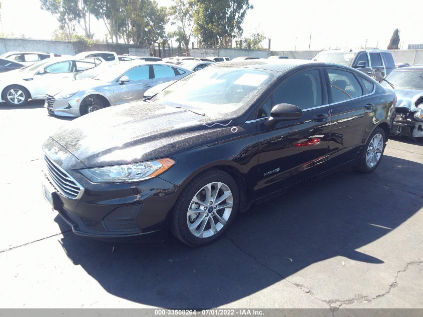 2019 FORD FUSION HYBRID SE 3FA6P0LU5KR174434