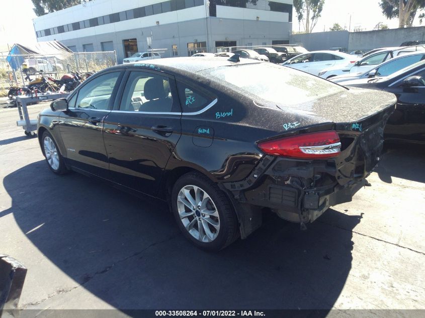 2019 FORD FUSION HYBRID SE 3FA6P0LU5KR174434