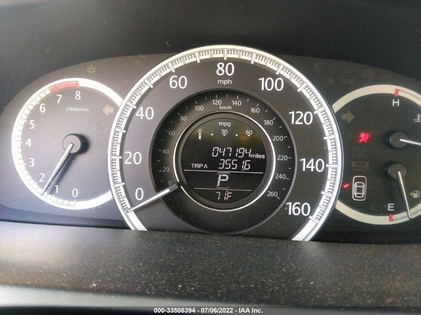 2013 HONDA ACCORD SDN LX 1HGCR2F31DA092821