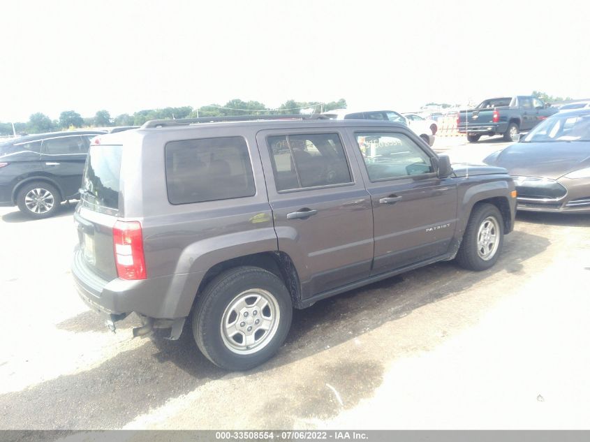 2015 JEEP PATRIOT SPORT 1C4NJPBB9FD398854