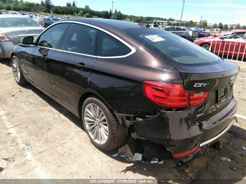 2015 BMW 3 SERIES GRAN TURISMO 328I XDRIVE WBA3X5C59FD561275