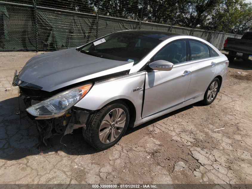 2014 HYUNDAI SONATA HYBRID LIMITED KMHEC4A49EA102853