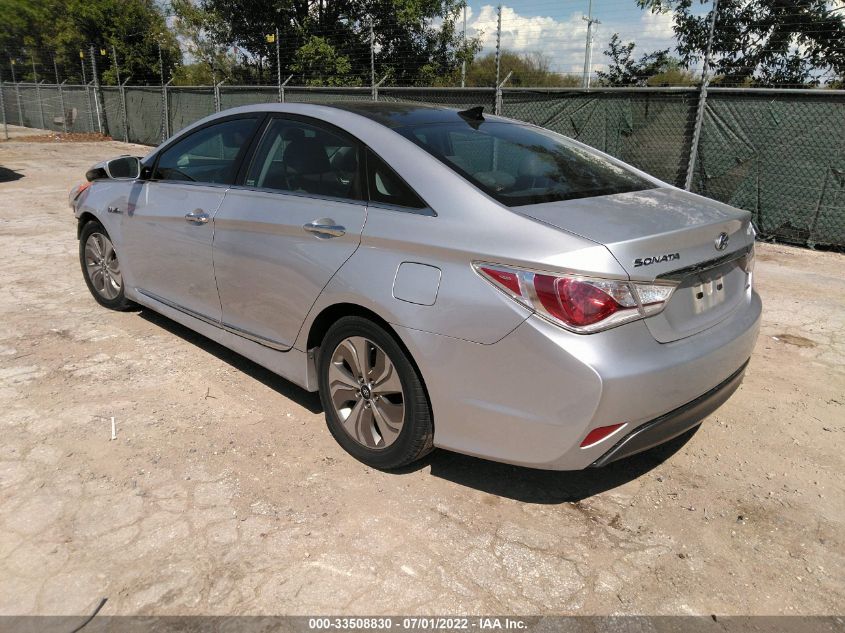 2014 HYUNDAI SONATA HYBRID LIMITED KMHEC4A49EA102853
