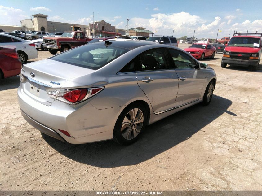 2014 HYUNDAI SONATA HYBRID LIMITED KMHEC4A49EA102853