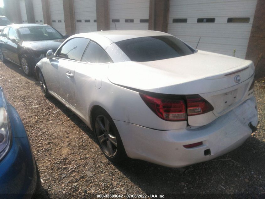2013 LEXUS IS 350C JTHFE2C2XD2509090
