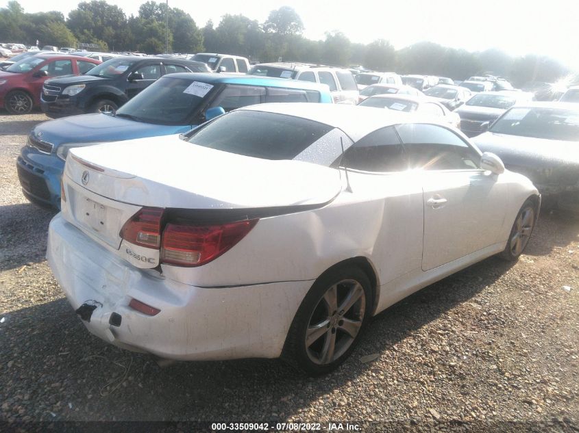2013 LEXUS IS 350C JTHFE2C2XD2509090
