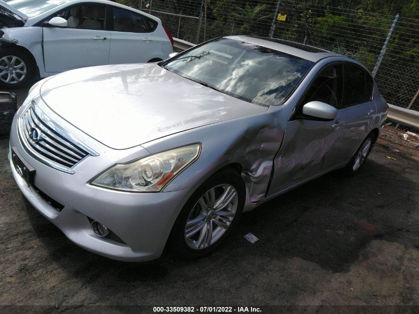 2013 INFINITI G37 SEDAN JOURNEY JN1CV6AP5DM721025