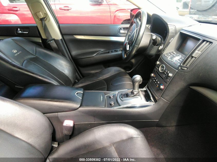 2013 INFINITI G37 SEDAN JOURNEY JN1CV6AP5DM721025