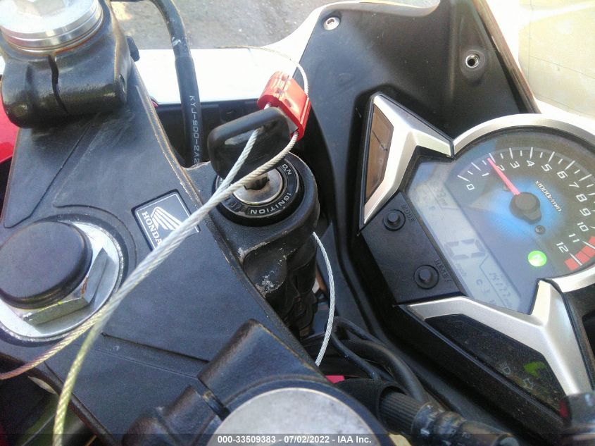 2012 HONDA CBR250 R MLHMC4109C5204332