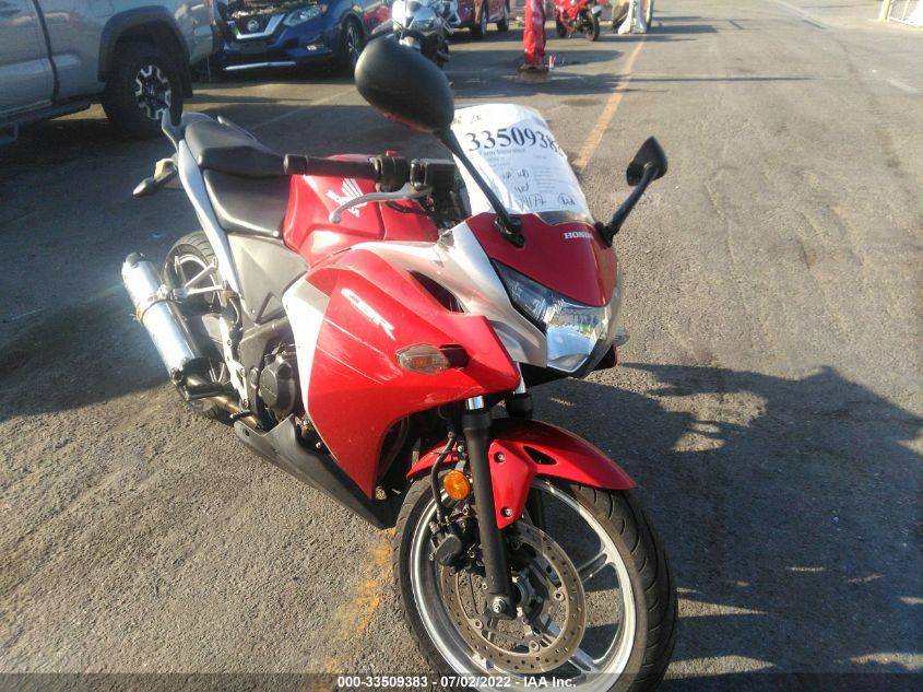 2012 HONDA CBR250 R MLHMC4109C5204332