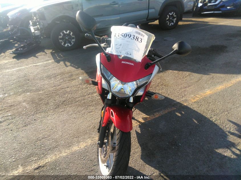 2012 HONDA CBR250 R MLHMC4109C5204332