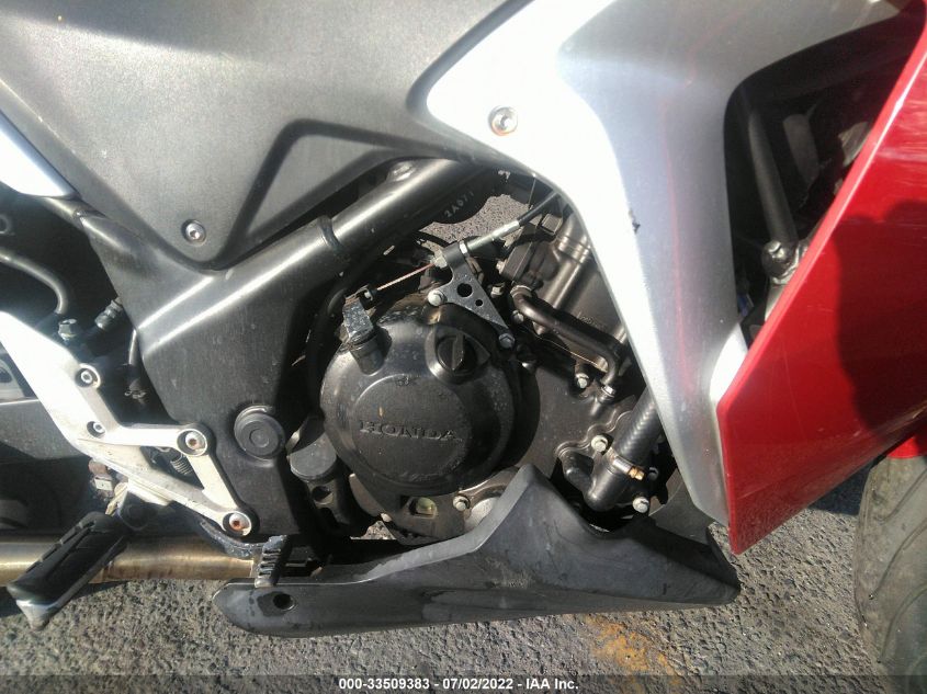 2012 HONDA CBR250 R MLHMC4109C5204332