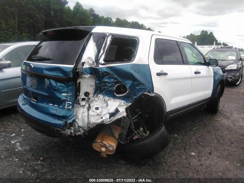 2015 FORD UTILITY POLICE 1FM5K8AR7FGC67935
