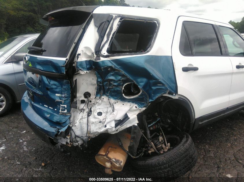 2015 FORD UTILITY POLICE 1FM5K8AR7FGC67935