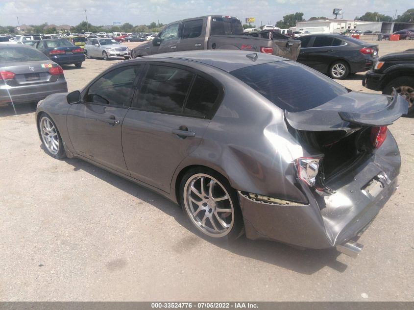 2013 INFINITI G37 SEDAN JOURNEY JN1CV6AP9DM719939