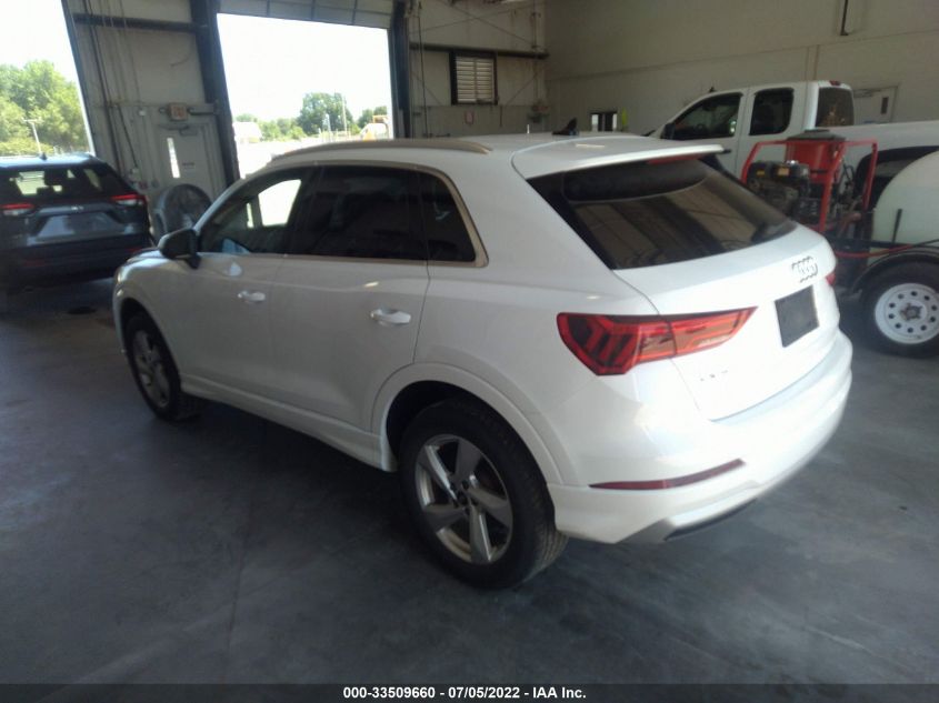 2021 AUDI Q3 PREMIUM WA1AUCF38M1068102