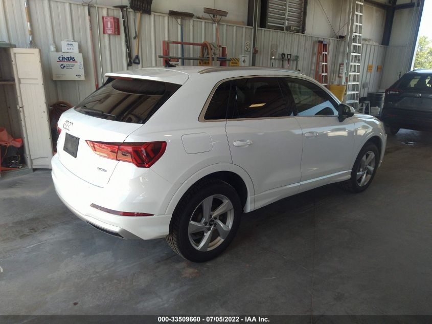 2021 AUDI Q3 PREMIUM WA1AUCF38M1068102