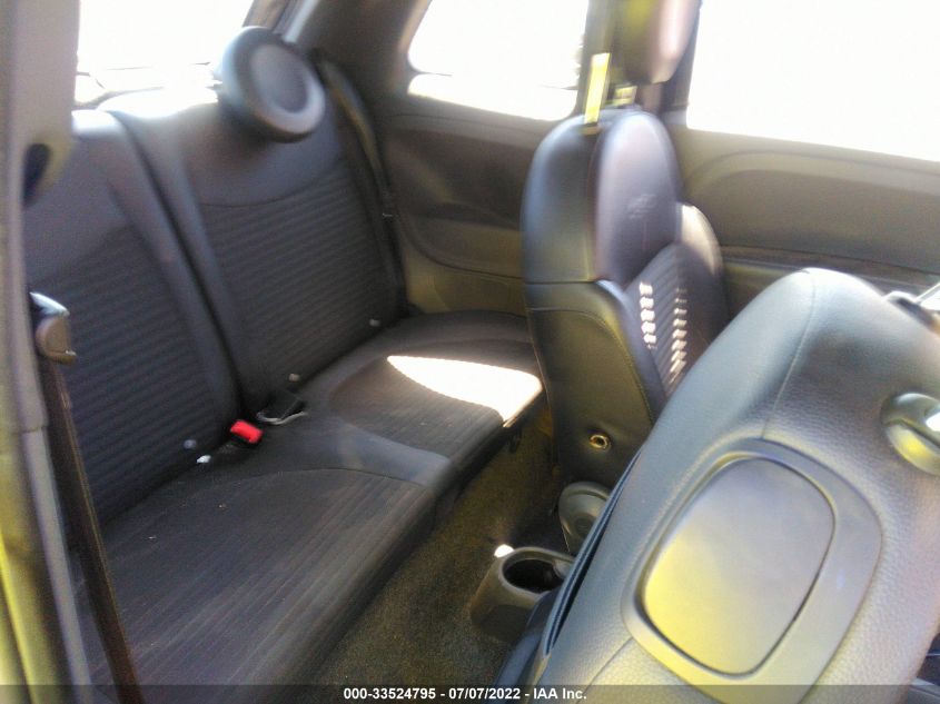 2015 FIAT 500 SPORT 3C3CFFBR2FT619838