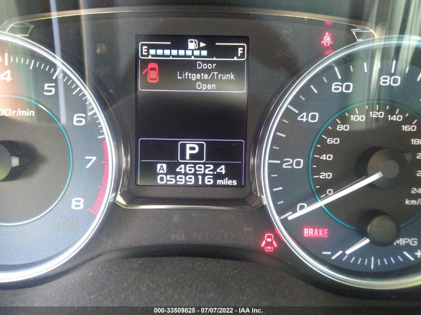 2015 SUBARU XV CROSSTREK LIMITED JF2GPAMC7F8327964