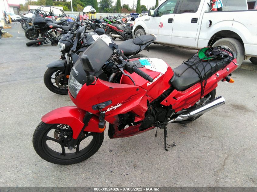 2006 KAWASAKI EX250 F JKAEXMF106DA21146