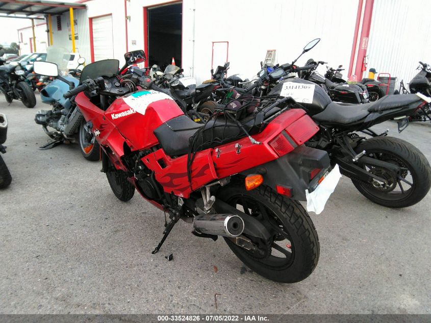 2006 KAWASAKI EX250 F JKAEXMF106DA21146
