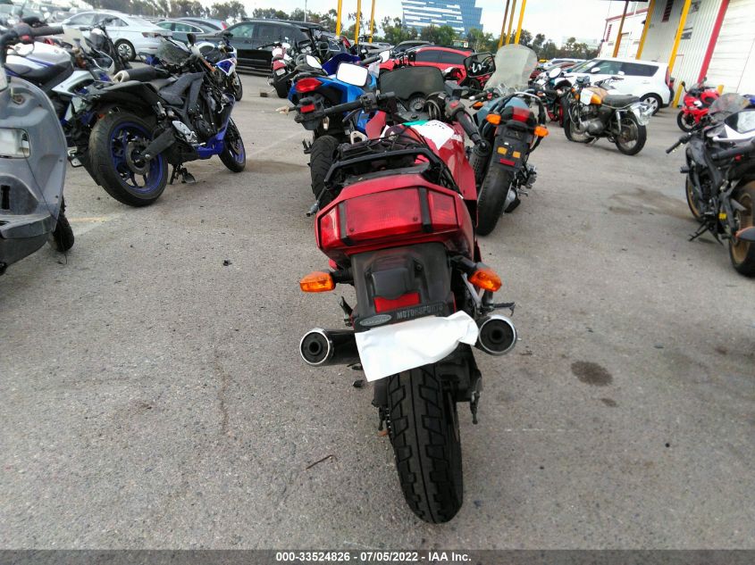 2006 KAWASAKI EX250 F JKAEXMF106DA21146