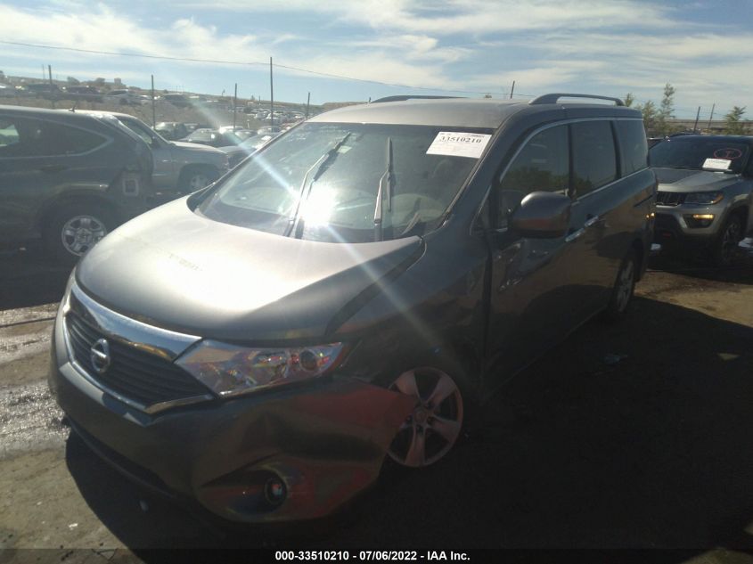 2017 NISSAN QUEST SV JN8AE2KP0H9165926