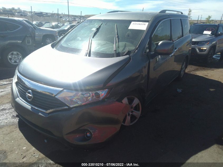 2017 NISSAN QUEST SV JN8AE2KP0H9165926