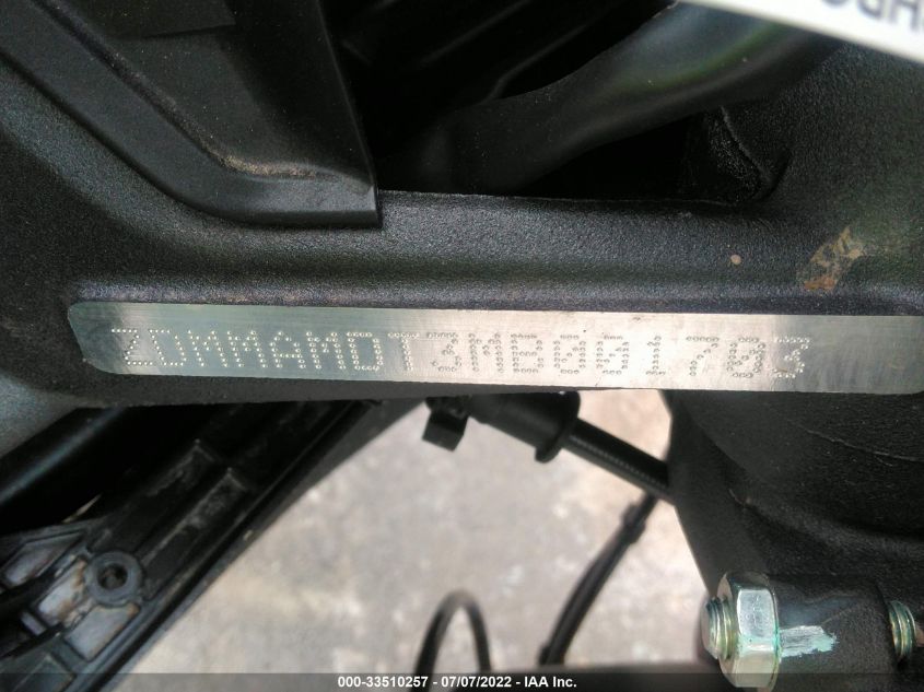 2021 DUCATI MONSTER ZDMMAMDT3MB001703