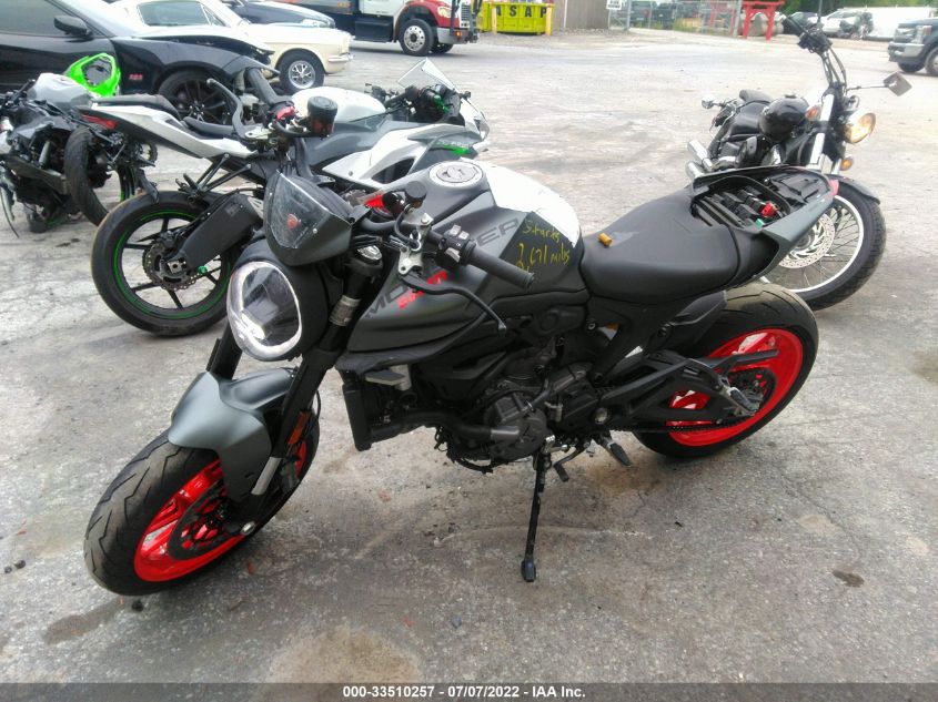 2021 DUCATI MONSTER ZDMMAMDT3MB001703