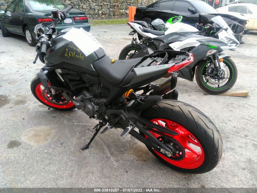 2021 DUCATI MONSTER ZDMMAMDT3MB001703