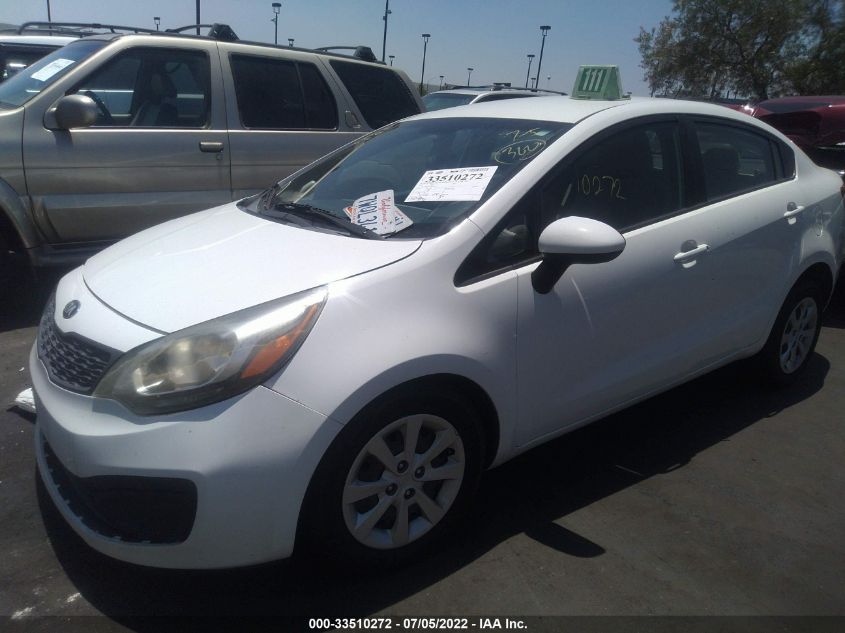 2013 KIA RIO LX KNADM4A31D6316724