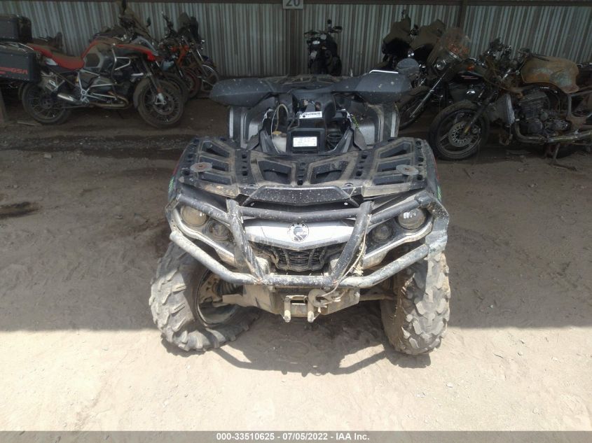2015 CAN-AM OUTLANDER MAX 650 XT 3JBLPAJ29FJ002077