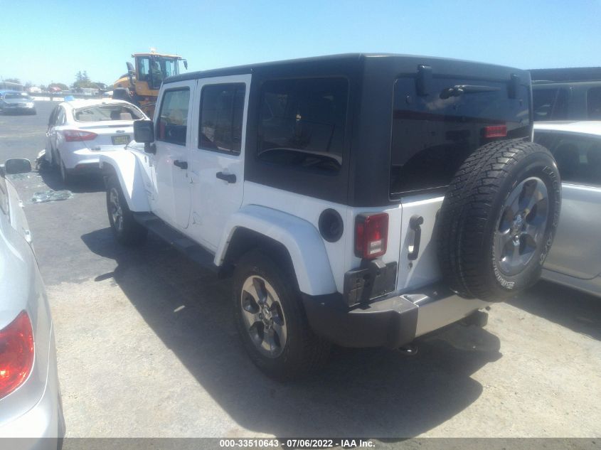 2018 JEEP WRANGLER JK UNLIMITED SAHARA 1C4HJWEG3JL923338