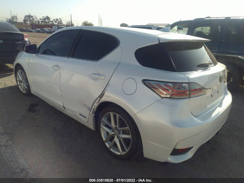 2017 LEXUS CT CT 200H JTHKD5BHXH2296866