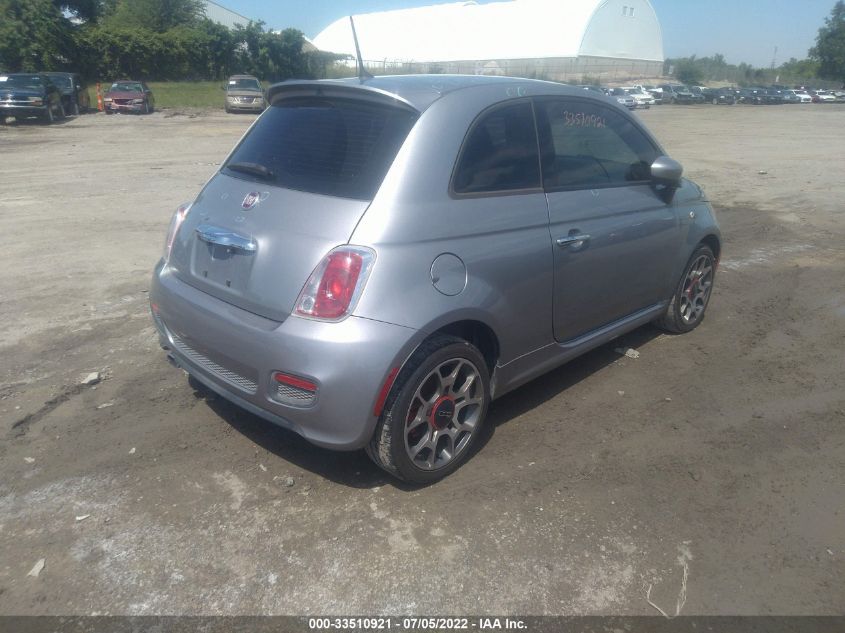 2015 FIAT 500 SPORT 3C3CFFBR3FT707250