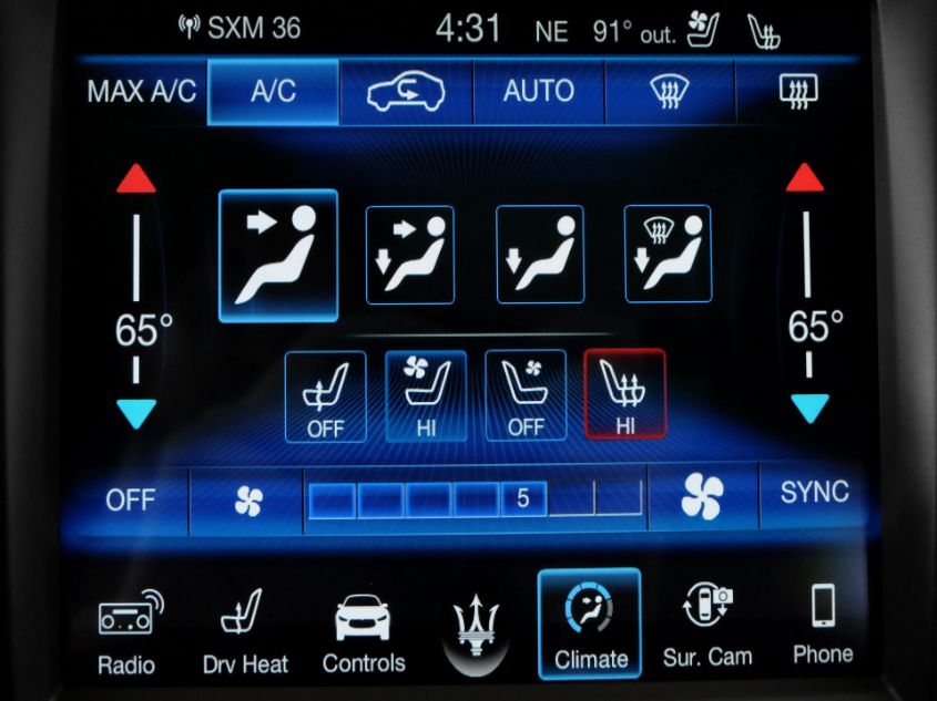 2018 MASERATI LEVANTE S GRANLUSSO ZN661YUL4JX284282