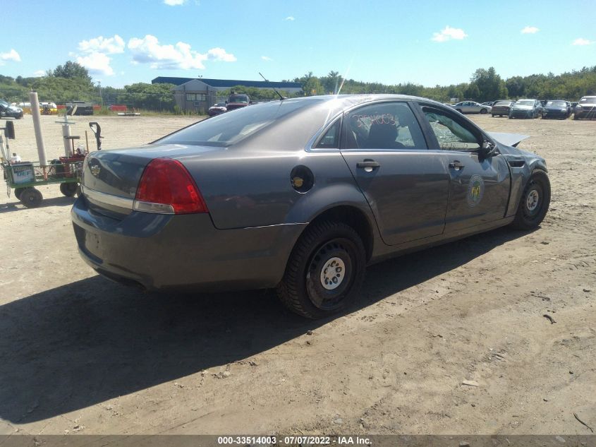 2014 CHEVROLET CAPRICE POLICE PATROL POLICE 6G3NS5U31EL940088