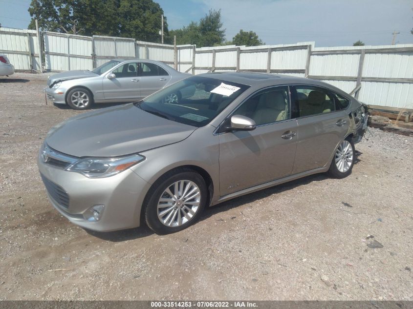 2013 TOYOTA AVALON HYBRID XLE PREMIUM 4T1BD1EB3DU018449