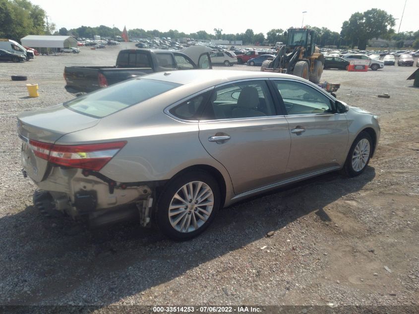 2013 TOYOTA AVALON HYBRID XLE PREMIUM 4T1BD1EB3DU018449