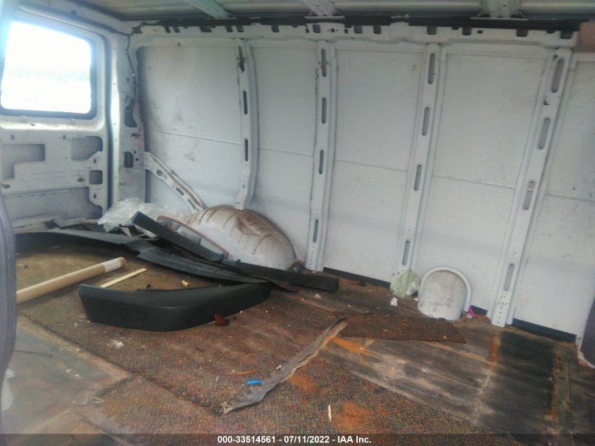 2013 CHEVROLET EXPRESS CARGO VAN 1GCSGAFX8D1113273
