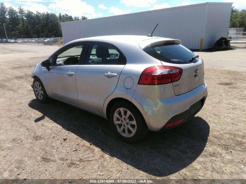 2014 KIA RIO EX KNADN5A32E6324013