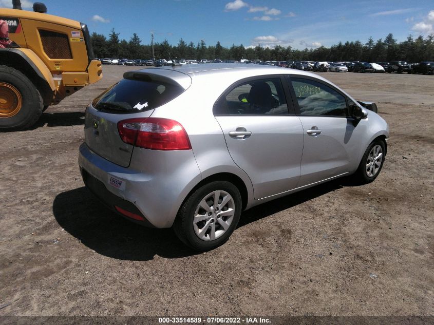 2014 KIA RIO EX KNADN5A32E6324013
